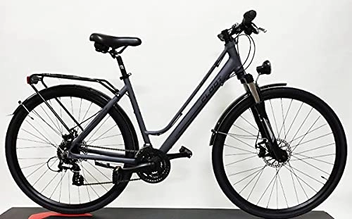 Bicicletas híbrida : CLOOT Bici híbrida o Urbana Adventure 7.2 Disc, Bicicleta con Frenos de Disco, Horquilla con Bloqueo. Talla L (1.74 a 1.88)