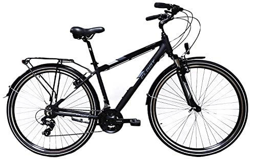 Bicicletas híbrida : CLOOT Bicicleta hibrida Adventure 7.1, Rueda 700, 21V, suspensión Delantera, Talla Unica