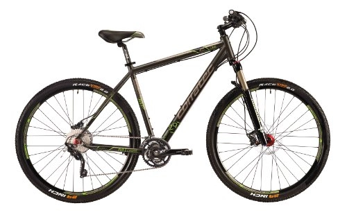 Bicicletas híbrida : Corratec C29 M Cross 01 - Bicicleta híbrida para Hombre, Talla XL (a Partir de 183 cm), Color Negro