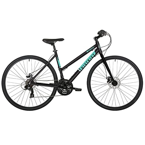Bicicletas híbrida : Freespirit District 700c - Bicicleta híbrida deportiva para mujer, 16 pulgadas