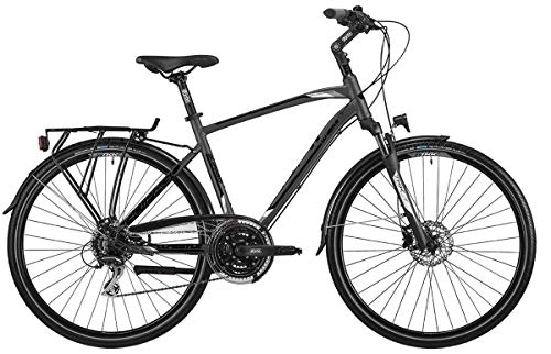Bicicletas híbrida : WHISTLE Bicicleta de trekking Front 28 GuIPAGO 2160 Man Cuadro de aluminio Grupo Shimano Acera 24 V Gama 2021