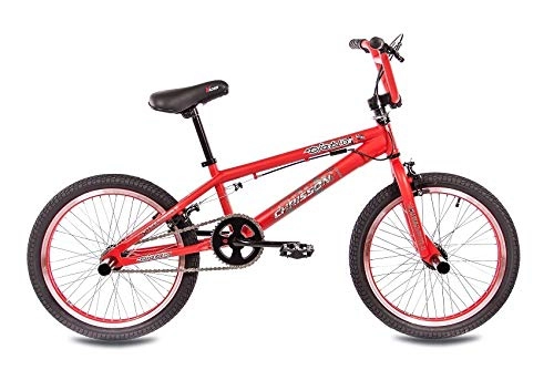 BMX : 20" BMX Bike Kids Core 360 Rotor Freestyle Red - (20 Inch)