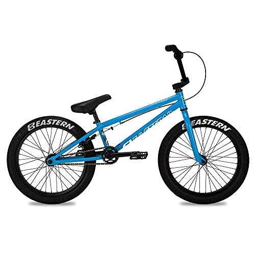 BMX : Bicicleta BMX Eastern Bikes Cobra de 20 Pulgadas, Bicicleta Freestyle Ligera (Azul)