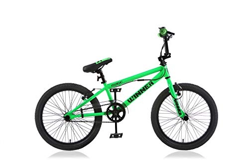 BMX : BMX fiets 47 cm de 20 pouces Unisexe velge Frein Vert