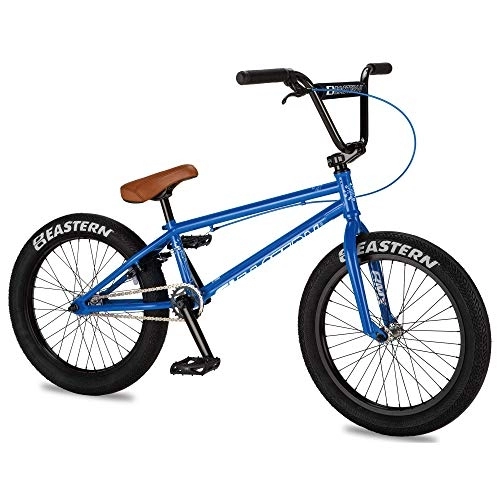 BMX : Eastern Bikes Eastern BMX Bikes Traildigger - Bicicleta de 20 pulgadas, ligera, diseñada por ciclistas profesionales de BMX (azul)