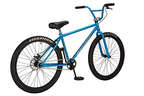 BMX : Eastern Bikes Growler 26-Inch LTD Cruiser Bike, marco cromado ligero completo (azul)