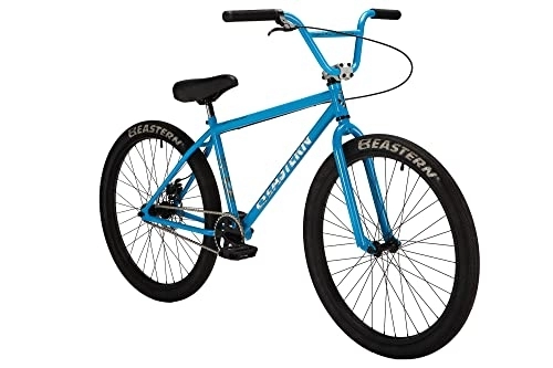 BMX : Eastern Bikes Growler Bicicleta Cruiser de 26 pulgadas, marco de acero alto (azul)