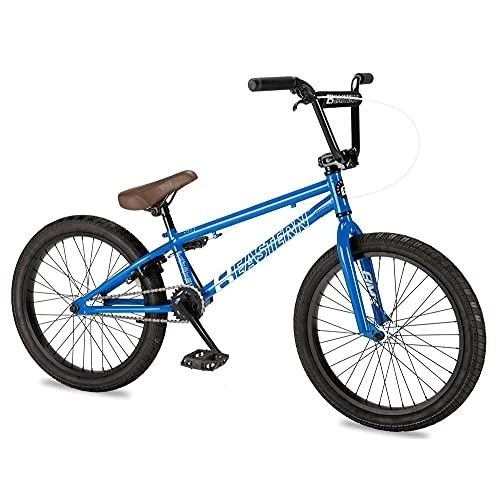 BMX : Eastern Bikes Paydirt Bicicleta BMX de 20 pulgadas, azul, marco de acero de alta resistencia