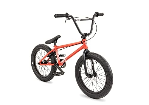BMX : FLYBIKES Nova Bicicleta Completa, Niños, Flat Red, 18 Pulgadas