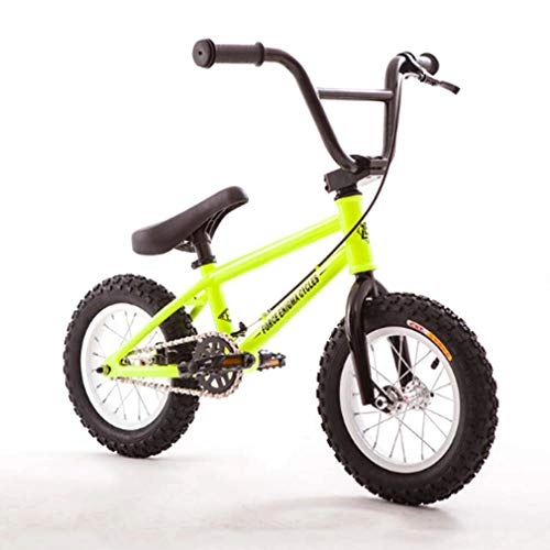 BMX : GASLIKE Bicicleta BMX de 12 Pulgadas para niños: niños y niñas de 2 a 6 años, Alta Resistencia y Durabilidad con Freno, Altura aplicable: 3.3 pies-4.2 pies o Menos