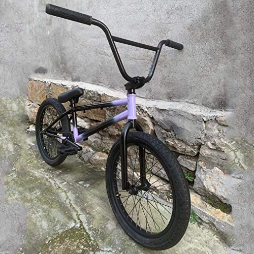BMX : GASLIKE Bicicleta BMX DIY de 20 Pulgadas para niños, Adultos, Nivel Principiante a avanzado, Cuadro de CR-Mo de Alta Resistencia, Horquilla Delantera y Manillar de 8.75 Pulgadas, Engranaje BMX 25x9T