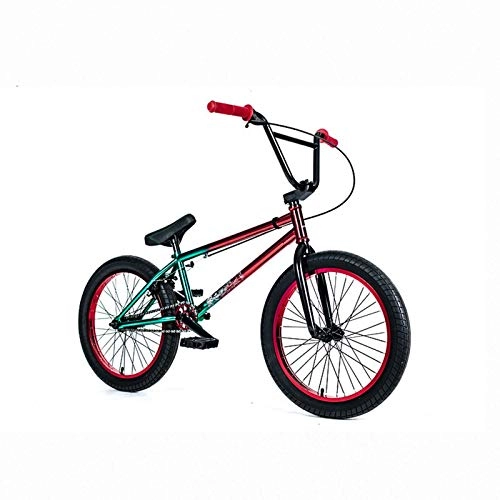 BMX : GASLIKE Bicicleta BMX Profesional de 20 Pulgadas, Elevador de aleación de Aluminio Forjado 3D, Adecuado para Principiantes a Nivel avanzado Bicicletas de Calle BMX