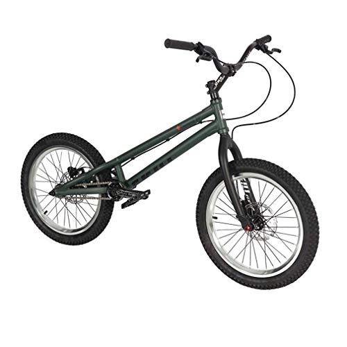 BMX : GASLIKE Bicicleta de 20 Pulgadas BMX Complete Trial Bike, Horquilla de Cuadro de aleación de Aluminio de Alta Resistencia, Ruedas de Doble Capa Tipo A, Freno MAGURA MT2