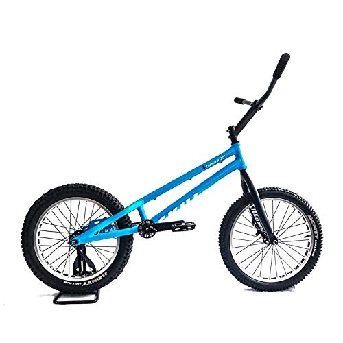 BMX : GASLIKE Bicicleta de Prueba de Calle de 20 Pulgadas de 20 Pulgadas, Bicicleta de BMX de Lujo Adecuado para Principiantes a Nivel avanzado Biketrial, A