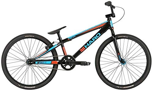 BMX : HARO Racelite Pro 24" Cruiser 2019 Race BMX Bike (21.75" - Gloss Black)
