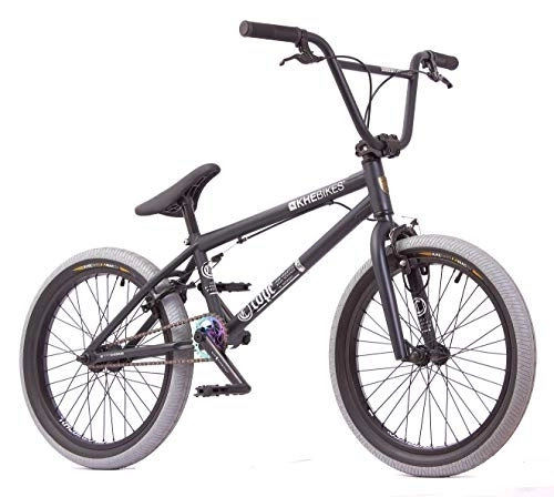 BMX : KHE Bicicleta BMX Cope Am Negro 20 Pulgadas Affix 360 ° Solo 10, 9 kg.