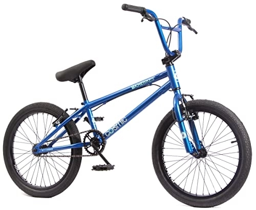BMX : KHE - Bicicleta BMX infantil Cosmic azul, 20 pulgadas, con rotor Affix, solo 11, 1 kg.