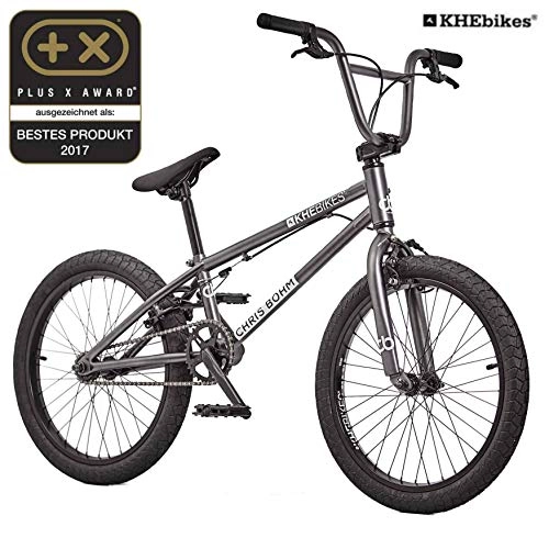 BMX : KHE Bmx bicicleta Chris Böhm Negro Cromo solo 11, 45 kg.