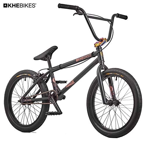 BMX : KHE Bmx bicicleta Silencer BL Oil Slick Negro solo 10, 0kg.