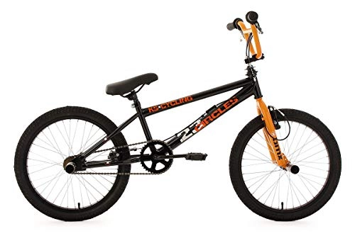 BMX : KS Cycling BMX Freestyle Circles - Bicileta BMX , para todas las medidas a partir de 135 cm, color naranja