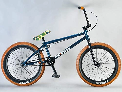 BMX : Mafiabikes Kush 2+ - Bicicleta BMX, 20 pulgadas, azul