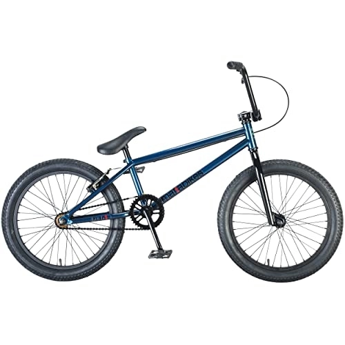 BMX : Mafiabikes Kush1 K2 - Bicicleta BMX (50, 8 cm), color azul y negro