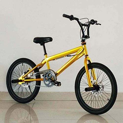 BMX : MIAOYO Bicicleta BMX de 20 Pulgadas, Bicicleta de fantasía de fantasía de acto, Estilo Libre para Principiantes para Jinetes avanzados, Bicicletas BMX de la Calle, a