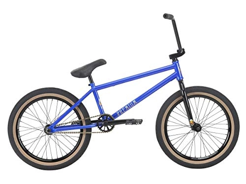 BMX : PREMIUM Vida 20" 2018 Freestyle Bicicleta BMX (20, 5", Brillante Met Azul, 52 cm