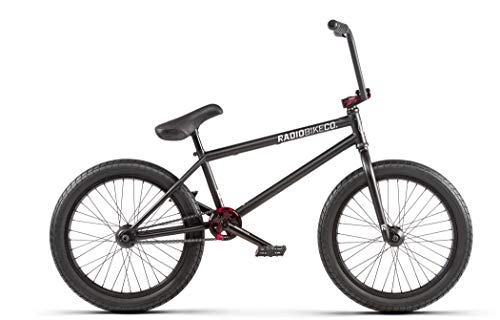BMX : Radio Bikes Comrad 2020 Freecoaster - Bicicleta BMX (21"), color negro mate