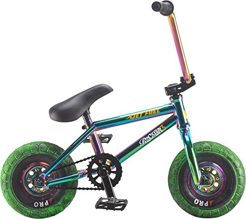 BMX : Rocker 3+ Crazymain Jet Fuel Freecoaster Mini BMX Bike (Neochrome)