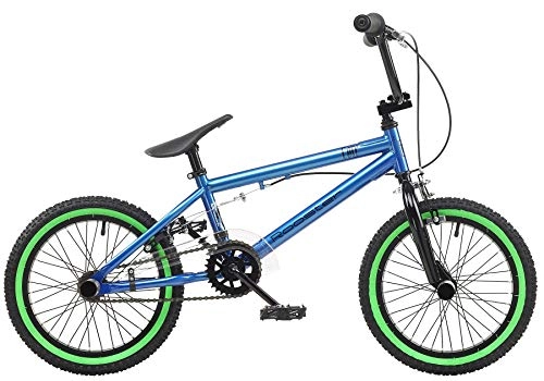 BMX : Rooster Core - Bicicleta BMX para nios (Marco de 22, 86 cm, Ruedas de 40, 6 cm), Color Azul