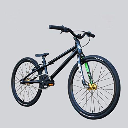 BMX : SWORDlimit Bicicleta de Carreras Mud, 20 Pulgadas BMX con Cuadro Ligero de Fibra de Carbono de Alta Resistencia, Sistema de transmisin de una Sola Velocidad, Frenos V Profesionales