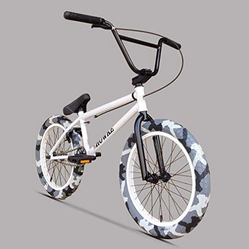 BMX : SWORDlimit Bicicleta Freestyle BMX, Cuadro de Rendimiento de Alta Resistencia y amortiguacin -8 manivela de 3 Secciones con pin de Acero de 25 Dientes - relacin de transmisin de 25 a 9