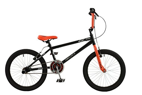 BMX : Zombie Outbreak Bicicleta, Niños, Negro / Naranja, Talla 20