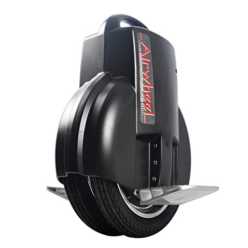 Monociclos autoequilibrio : Airwheel Q3 Monoruota eléctrica autoactivante para Hombre, Negro, 51, 8 x 40, 8 x 20 cm
