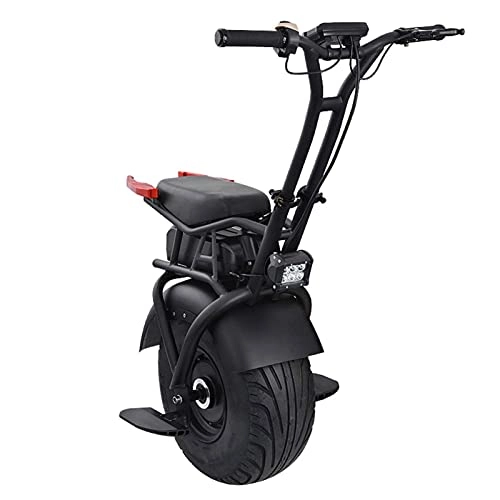 Monociclos autoequilibrio : XJZKA Monociclo eléctrico para Adultos de 18 Pulgadas, Scooter eléctrico de una Rueda, autoequilibrado, tamaño único