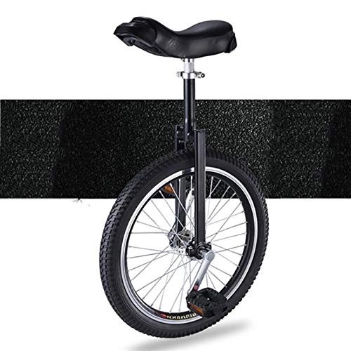 Monociclo : aedouqhr Monociclo Verde de 20 Pulgadas, para Adultos / niños Grandes / Profesionales, Bicicletas de Equilibrio de 16 / 18 Pulgadas, Rueda silenciosa Antideslizante, Ejercicio Divertido de liberación (