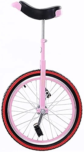 Monociclo : Bicicletas Monociclo 16 / 20 / 24 Pulgadas Unicycle, Ajustable Altura, Neumáticos Antideslizantes, Bicicleta De Ciclismo De Equilibrio, Mejor Cumpleaños, 3 Colores Unicycle ( Color : #2 , Size : 24 inch )