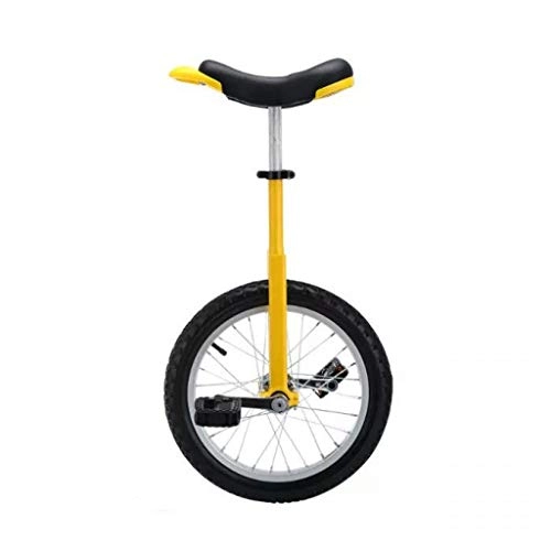 Monociclo : BOT 16" Monociclo nios, Bicicleta de Equilibrio Altura Ajustable, Uniciclo Auto-equilibrado, Antideslizante de Ruedas de Bicicletas Monociclo Equilibrio de Aprendizaje de la formacin Aptitud