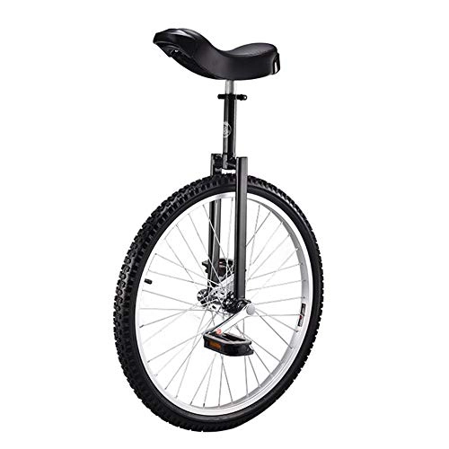 Monociclo : Carretilla de 24 Pulgadas, una Sola Rueda, Bicicleta de Equilibrio, Viaje, Coche acrobtico.-Black