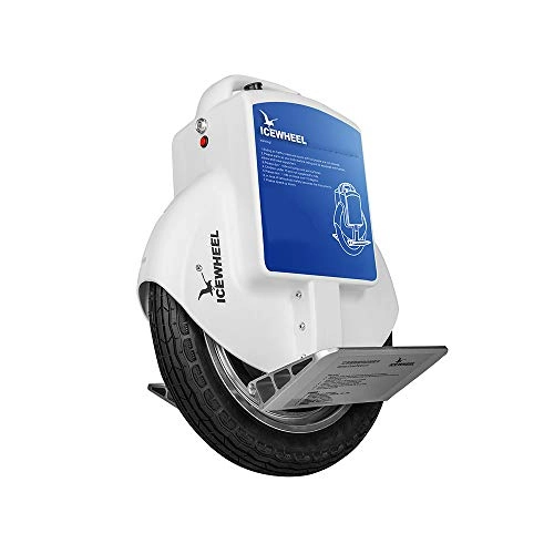 Monociclo : DRAKE18 Unicycle eléctrico, Coche Adulto de la balanza de Carga por USB del Altavoz de Bluetooth del Sentido del Viaje hasta los 60km, White