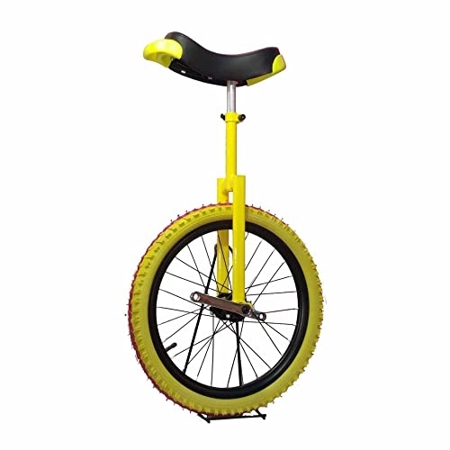 Monociclo : HXFENA Monociclo, Equilibrio Ciclismo Ejercicio Antideslizante Ajustable SillíN ErgonóMico Contorneado Rueda de Acrobacia Profesional, para Kids Principiantes / 20 Inches / B