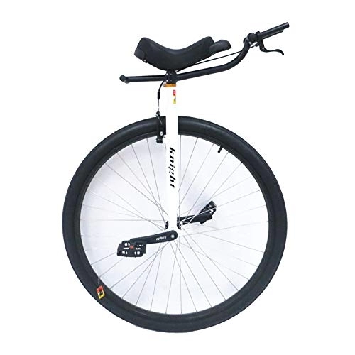 Monociclo : JLXJ Monociclos Monociclo de 28"(71 Cm) con Mango y Frenos, Adultos de Gran Tamaño Tarea Pesada Bicicleta de Equilibrio para Personas Altas Altura de 160-195 Cm (63"-77"), Carga 150kg / 330Lb