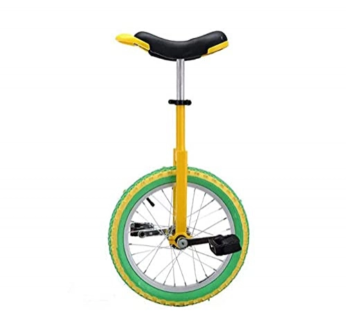 Monociclo : Kronleuchter Monociclo para niños El Mejor Monociclo para Deportes al Aire Libre Neumáticos de Colores 16 Pulgadas
