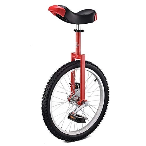 Monociclo : Lhh Monociclo Monociclo de Entrenamiento con Ruedas de 18" / 20" con Sillín de Diseño Ergonómico, Bicicleta de Una Rueda para Bajar de Peso / Rompecabezas para Mejorar / Aptitud Física (Size : 20inch)