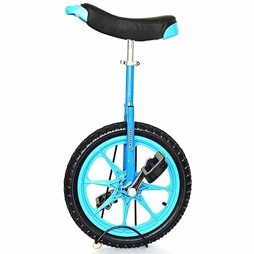 Monociclo : LJHBC Monociclo 20" Monociclo del Entrenador de Ruedas 2, 15" Neumático de montaña de butilo Antideslizante Ejercicio de Ciclismo de Equilibrio(Color:Azul)