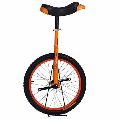 Monociclo : LJHBC Monociclo 20 Pulgadas Unisexo para niños / Adultos, Marco de Acero Resistente y llanta de aleación, Monociclo Ciclismo Deportes al Aire Libre Mejor Regalo de cumpleaños(Color:Naranja)