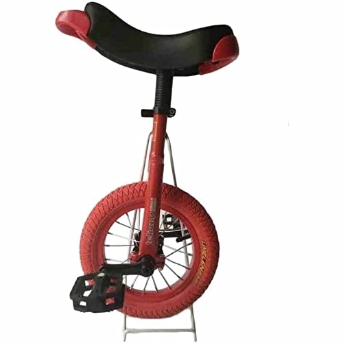 Monociclo : LJHBC Monorrueda Monociclo pequeño de 12 Pulgadas para niños, Monociclo Principiante para niños / niñas más pequeños de 5 años, Mejor Regalo de cumpleaños(Color:Rojo)