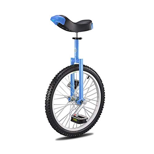 Monociclo : LOSA Monociclo, 16"18" 20"Entrenador de Ruedas Equilibrio de neumáticos Antideslizante Ajustable Ciclismo Uso para niños Ejercicio para Adultos Diversión Bicicleta Ciclismo Fitness, Azul, 20 Inch
