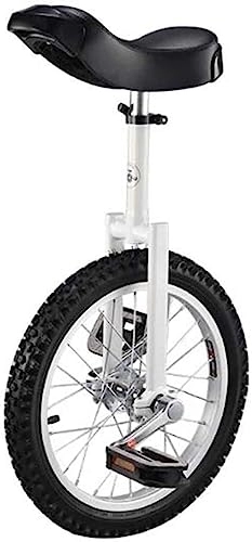 Monociclo : Monociclo con Ruedas for Adultos Adolescentes, Bicicleta equilibrada con Asientos y Pedales Ajustables, Scooter de Fitness (Color : E, Size : 16in)